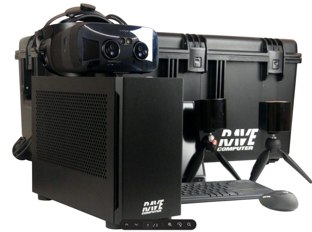 RenderBEAST Immersive Kit with Varjo headset